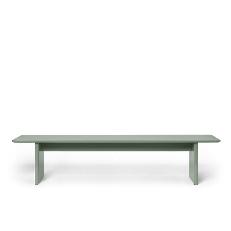 Benken Rink fra Ferm Living, bredde 200 cm, farge Tea Green