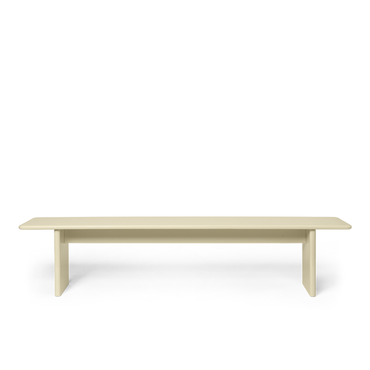 Benken Rink fra Ferm Living, bredde 200 cm, farge Eggshell