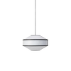 Liten taklampe Kite Pendant Lamp Black and White fra New Works.