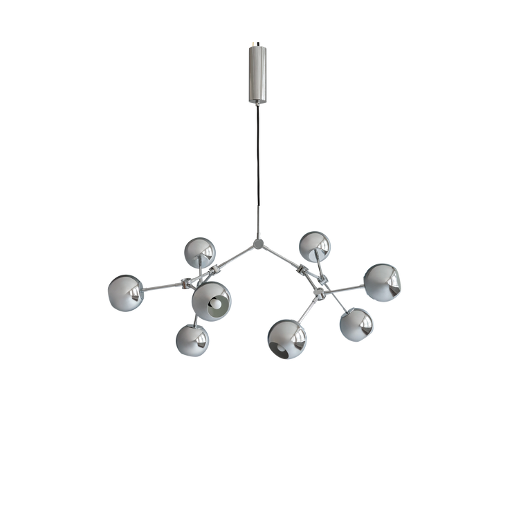 Taklampe Drop Chandelier Globe fra 101 Copenhagen i liten variant.