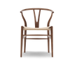 Spisestol CH24 Wishbone Chair i oljet valnøtt med naturpapirsnor