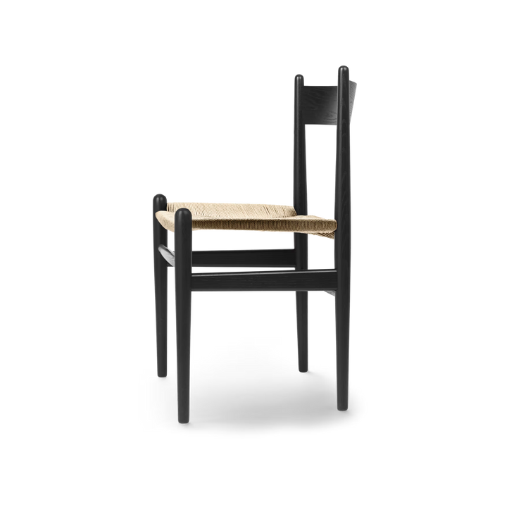 Spisestol CH36 Chair fra Carl Hansen i malt svart eik.